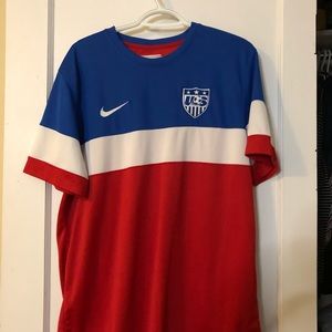 USA National team soccer jersey size large
